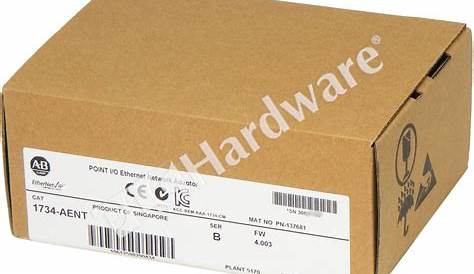 PLC Hardware - Allen Bradley 1734-AENT Series B, New Factory Sealed