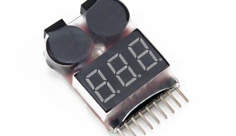 lipo battery voltage tester schematic