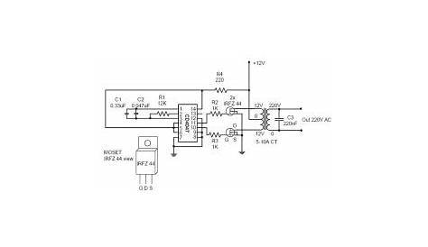 1kva power inverter circuit diagram