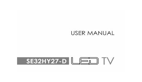 Seiki Tv Manual Se32hy27 77+ Pages - Latest Edition | Beste Buch Online