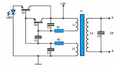simple power inverter circuit diagram