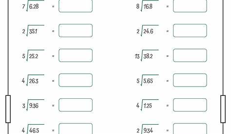 14 Best Images of Multiplying Decimals Worksheet 5th Grade 5th Grade