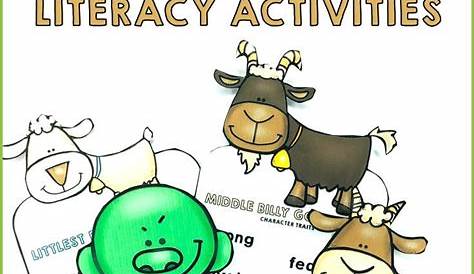 the three billy goats gruff printable story