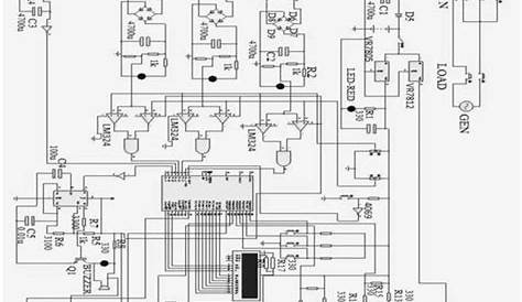 Circuit diagram of the automatic changeover switch with timer | Download Scientific Diagram