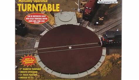 Atlas Railroad HO-Scale Manual Turntable [ATL305] | Toys & Hobbies