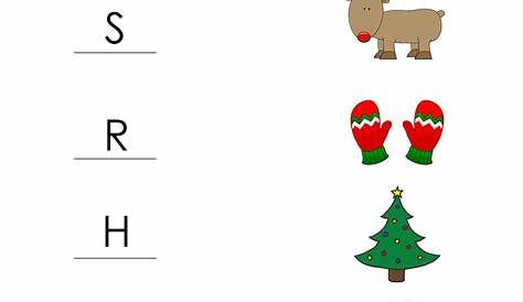 holiday worksheet for kindergarten