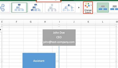 How to Build Org Charts in Excel + Templates • Pingboard