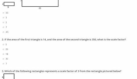 scale factor worksheets answer key