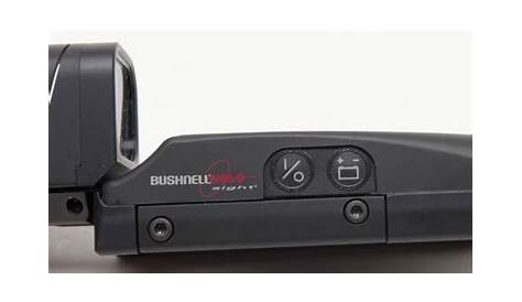 Bushnell Model 50-0021 Holosight, with base and standard reticle. The
