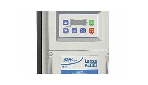 ESV371N01SXC Lenze AC Tech SMVector 0.5 HP (0.37 kW), 120-240V 1Ø input