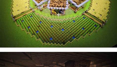 Cool farm design : Minecraft | Minecraft farm, Minecraft designs