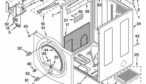 Whirlpool Duet Front Load Dryer Parts Diagram | Reviewmotors.co