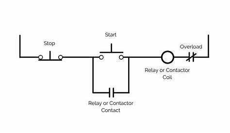 start stop circuit diagram