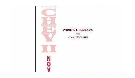 1966 NOVA/CHEVY II WIRING DIAGRAM MANUAL | eBay