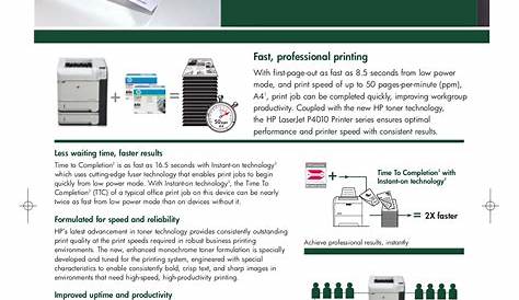 PDF manual for HP Printer Laserjet,Color Laserjet P4014