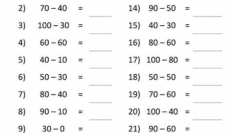 subtraction worksheets for grade 4