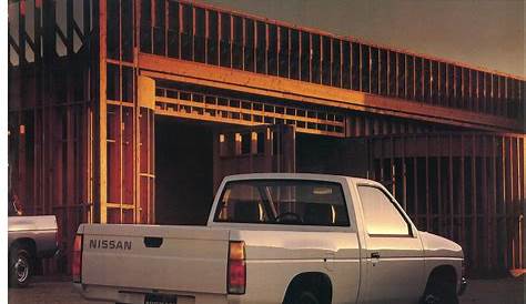 1988 Nissan Hardbody Truck D21 Dealer Brochure - US Market - NICOclub