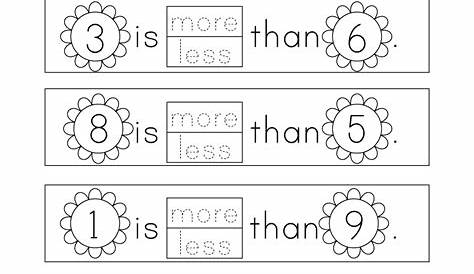 Kindergarten Math Sheets - Kindergarten