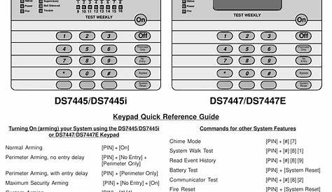 Boschhome Bosch Appliances Home Security System Ds7400Xi Users Manual F01U035325 01 (4+) Ref