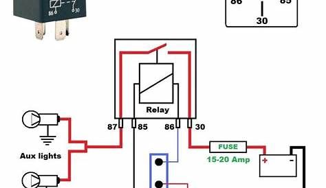 Multiple 12V Relay Wiring Diagram | Wiring Diagram - 12 Volt Relay