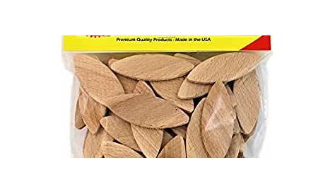 Wood Biscuits (Size 0-10-20) for Biscuit Joiner Tool Furniture DIY or