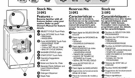 kenmore 20222 manual