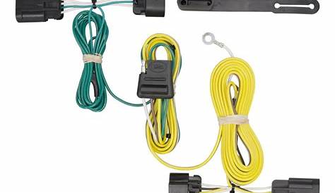 CURT 56197 Vehicle-Side Custom 4-Pin Trailer Wiring Harness, Select