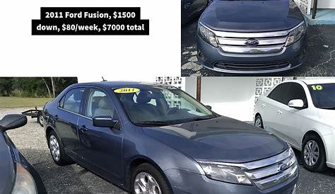 ford fusion inventory