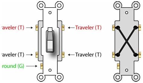 circuit diagram of a two way switch