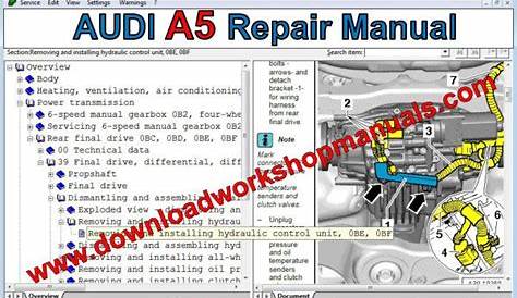 audi a5 owners manual pdf