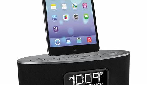 iHome iDL46 Stereo Dual Alarm Clock Radio iPad, iPhone, IDL46GC