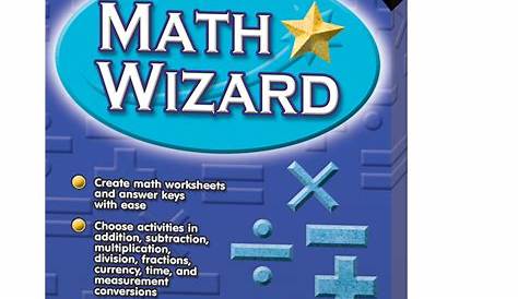 maths wizard worksheet