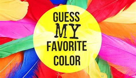 what's my favorite color quiz
