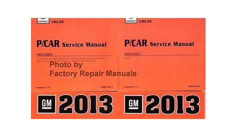 2013 Chevy Cruze Repair Manual Pdf Free