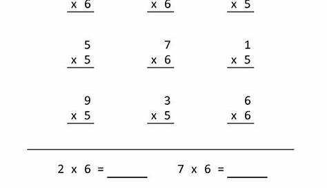multiplication worksheet 2's