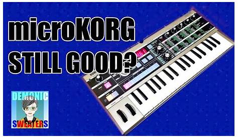 Korg MicroKorg 101 - History, Programming, and Performing - YouTube