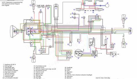 yamaha moto 4 wiring diagram