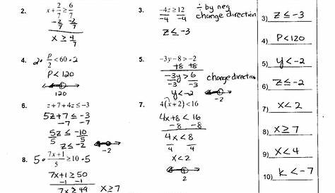 Printable Algebra 2 Worksheets