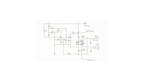 speaker circuit board diagram