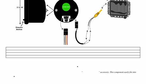 glowshift water temp gauge wiring diagram