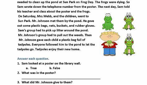 english worksheet 4th grade