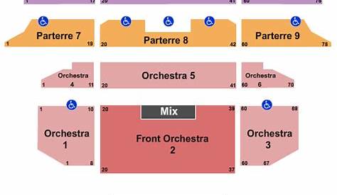 venetian concert seating chart