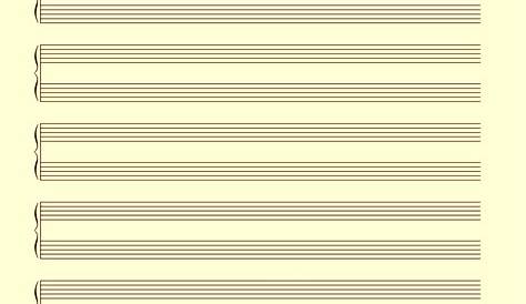 printable blank sheet music pages