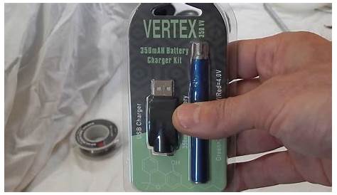 Fix for variable voltage vape pen Vertex 350VV or similar - YouTube