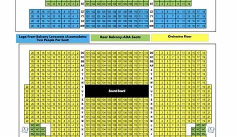 fox theater tucson seating chart
