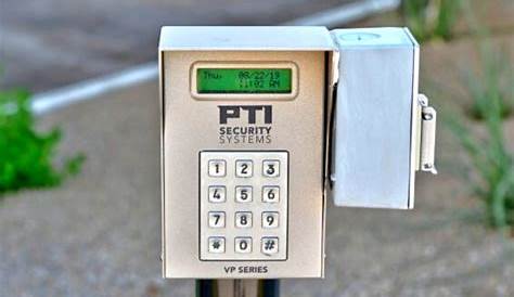 VP Keypads - PTI Security Systems