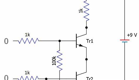 logic gate transistor diagram