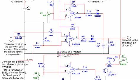 Inverter Overload Protection Circuit Diagram