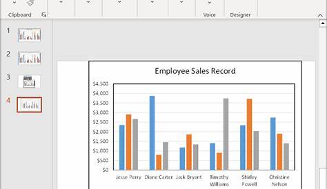 insert excel chart into word