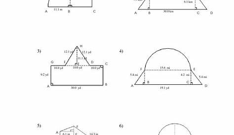 8 Best Images of Worksheets Area Of A Figure - Area Perimeter